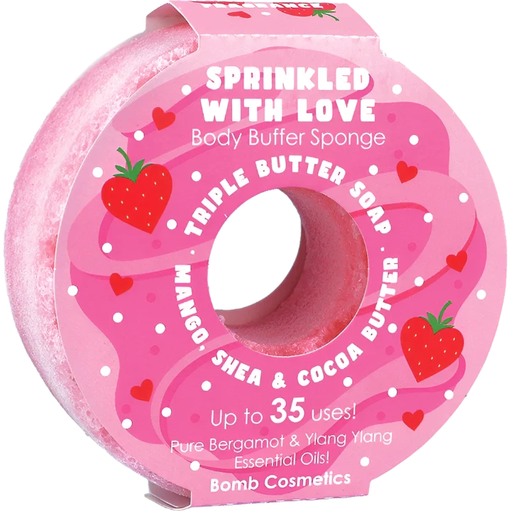 Kūno Šveitimo Kempinė "Sprinkled with Love" - Spa4You