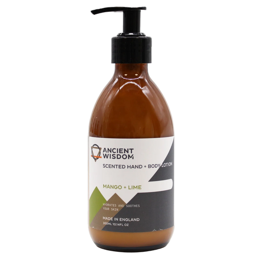 Aromaterapinis Rankų ir Kūno Losjonas – „Mangas ir Žalioji citrina“ (300 ml)