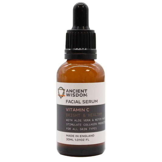 Skaistinamasis Vitamino C Veido Serumas su Alaviju ir Hamameliu (30 ml)