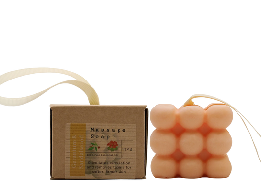 Masažinis muilas „Tea Tree & Aloe Vera“ – Gydomoji Gaiva ir Odos Atstatymas