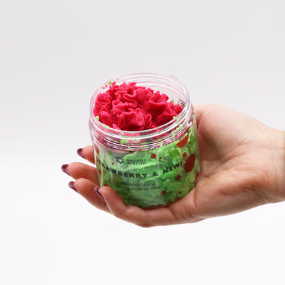 Purus kreminis muilas – „Braškė ir Kiviai“ (120 g)