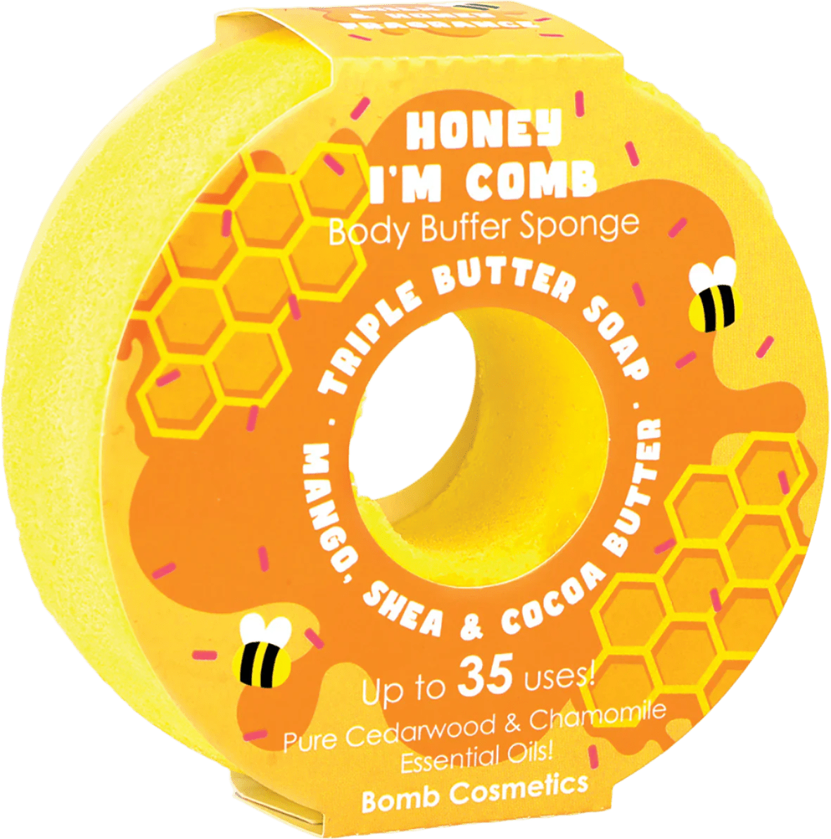 Kūno Šveitimo Muilo Kempinė "Honey I'm Comb" - Spa4You