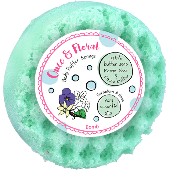 Kūno Šveitimo Muilo Kempinė "Once & Floral" - Spa4You