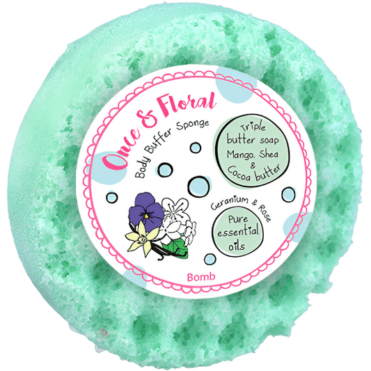 Kūno Šveitimo Muilo Kempinė "Once & Floral" - Spa4You