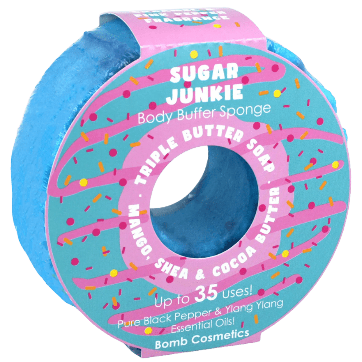 Kūno Šveitimo Muilo Kempinė "Sugar Junkie" - Spa4You