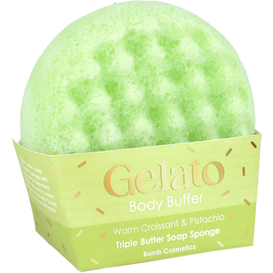 Kūno Šveitimo Muilo Kempinė "Warm Croissant & Pistachio" - Spa4You