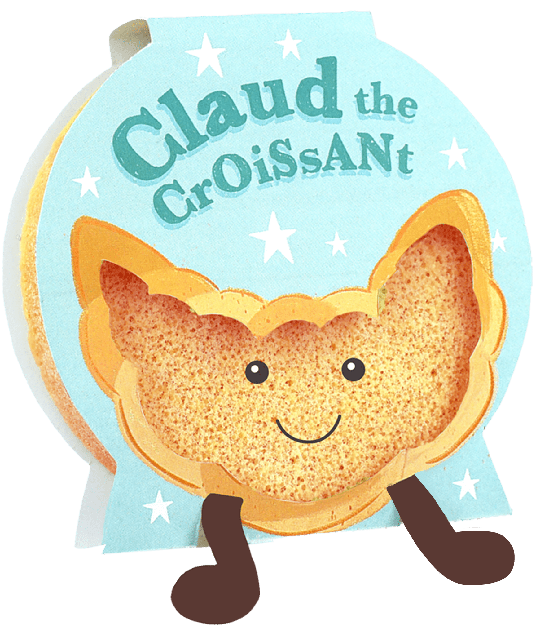 Šveičiamoji dušo kempinė – Claude the Croissant - Spa4You