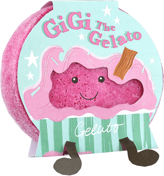 Šveičiamoji dušo kempinė – Gigi the Gelato - Spa4You