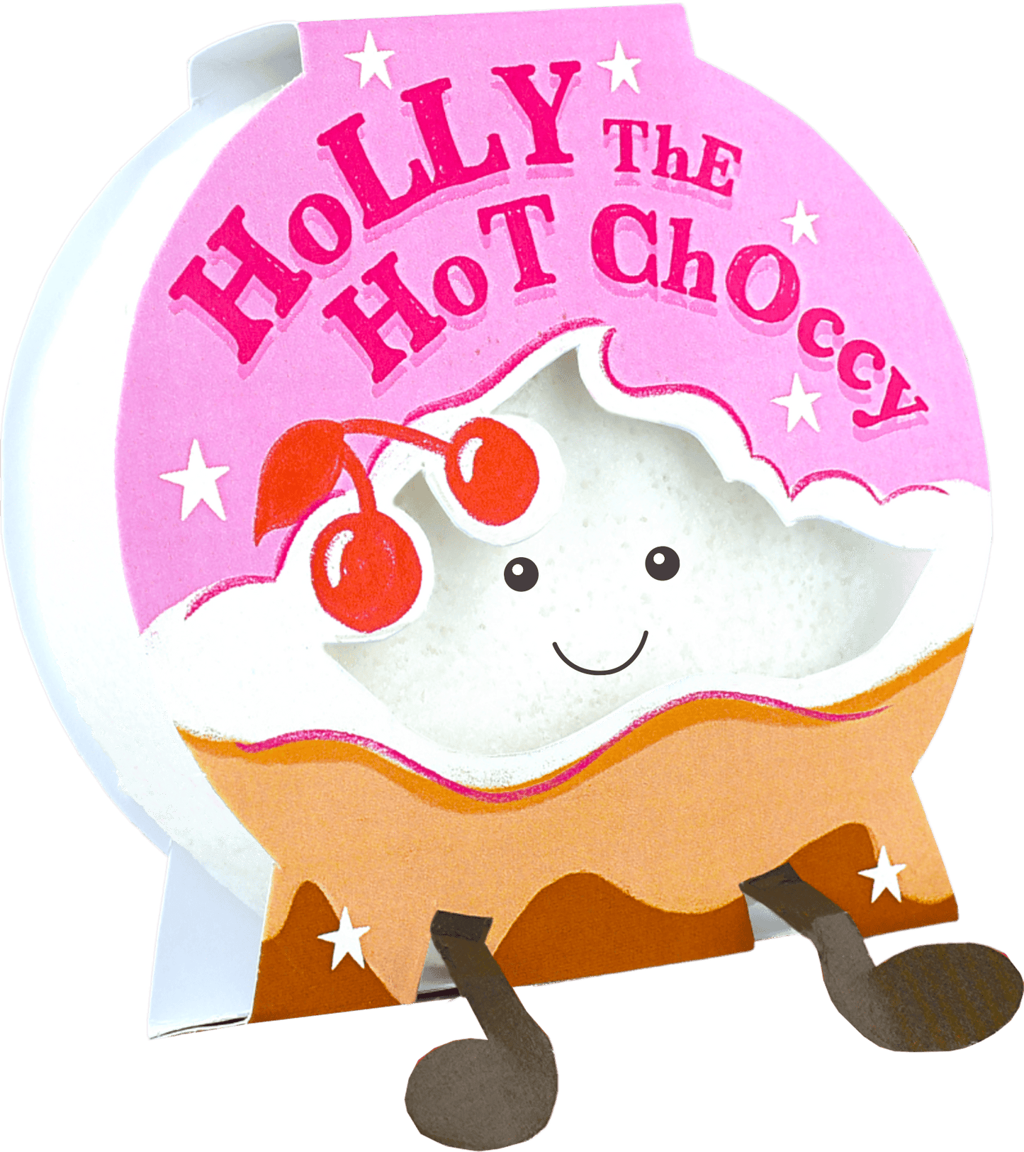 Šveičiamoji dušo kempinė – Holly the Hot Chocolate - Spa4You