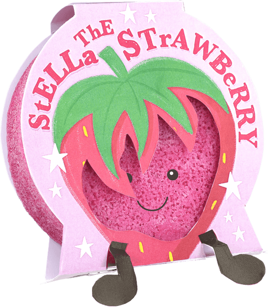 Šveičiamoji dušo kempinė – Stella the Strawberry - Spa4You